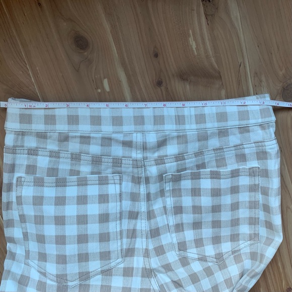 NWOT Isaac Mizrahi Gingham Pull-on Jean - Picture 10 of 15